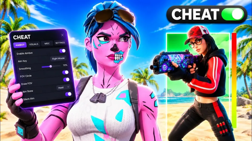Using Fortnite Cheats And Hitting Unreal... Day 4 (Fortnite Cheat)